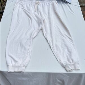 Auden Soft White Lounge Pants